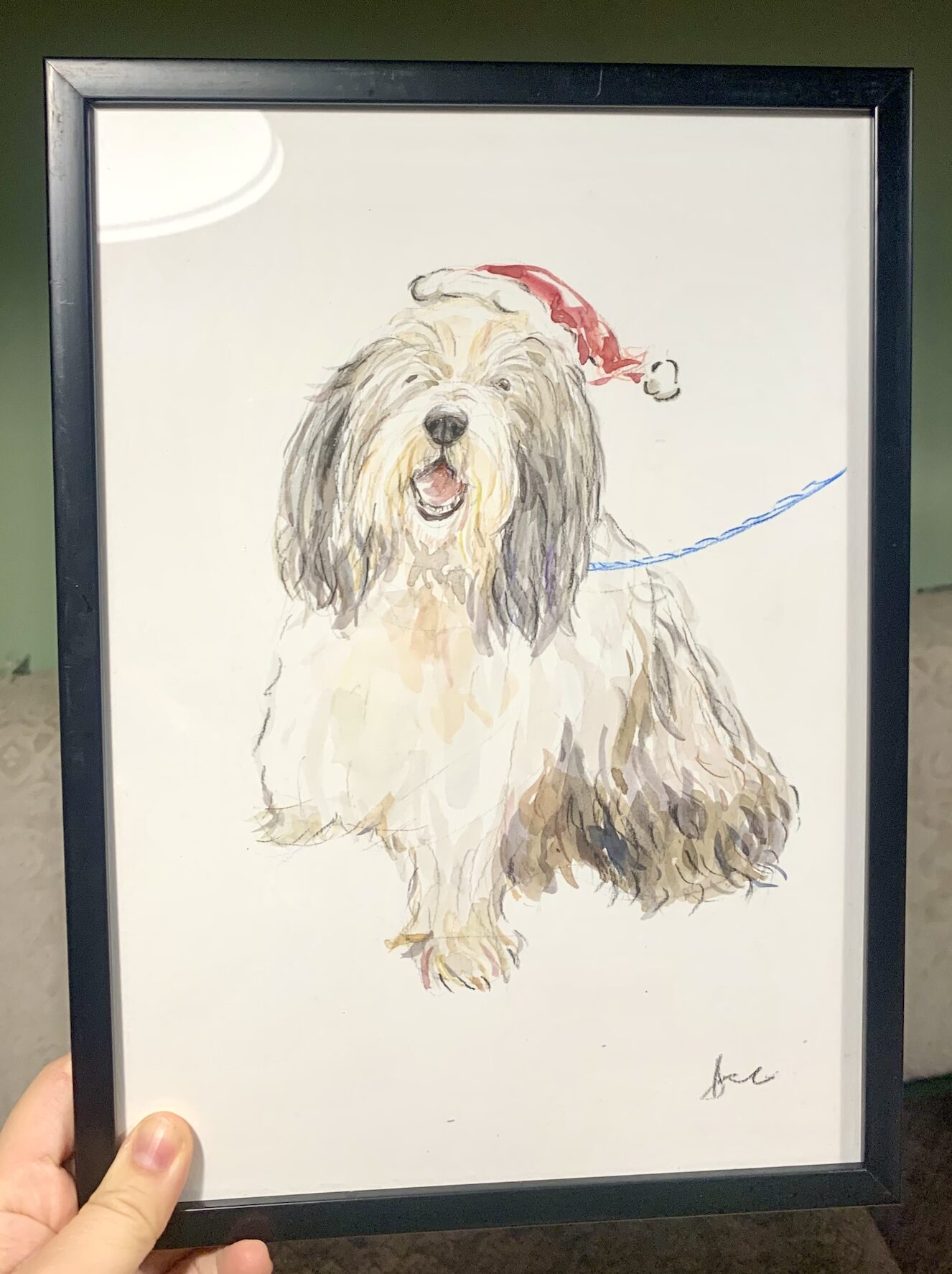 Watercolour & Coloured Pencil