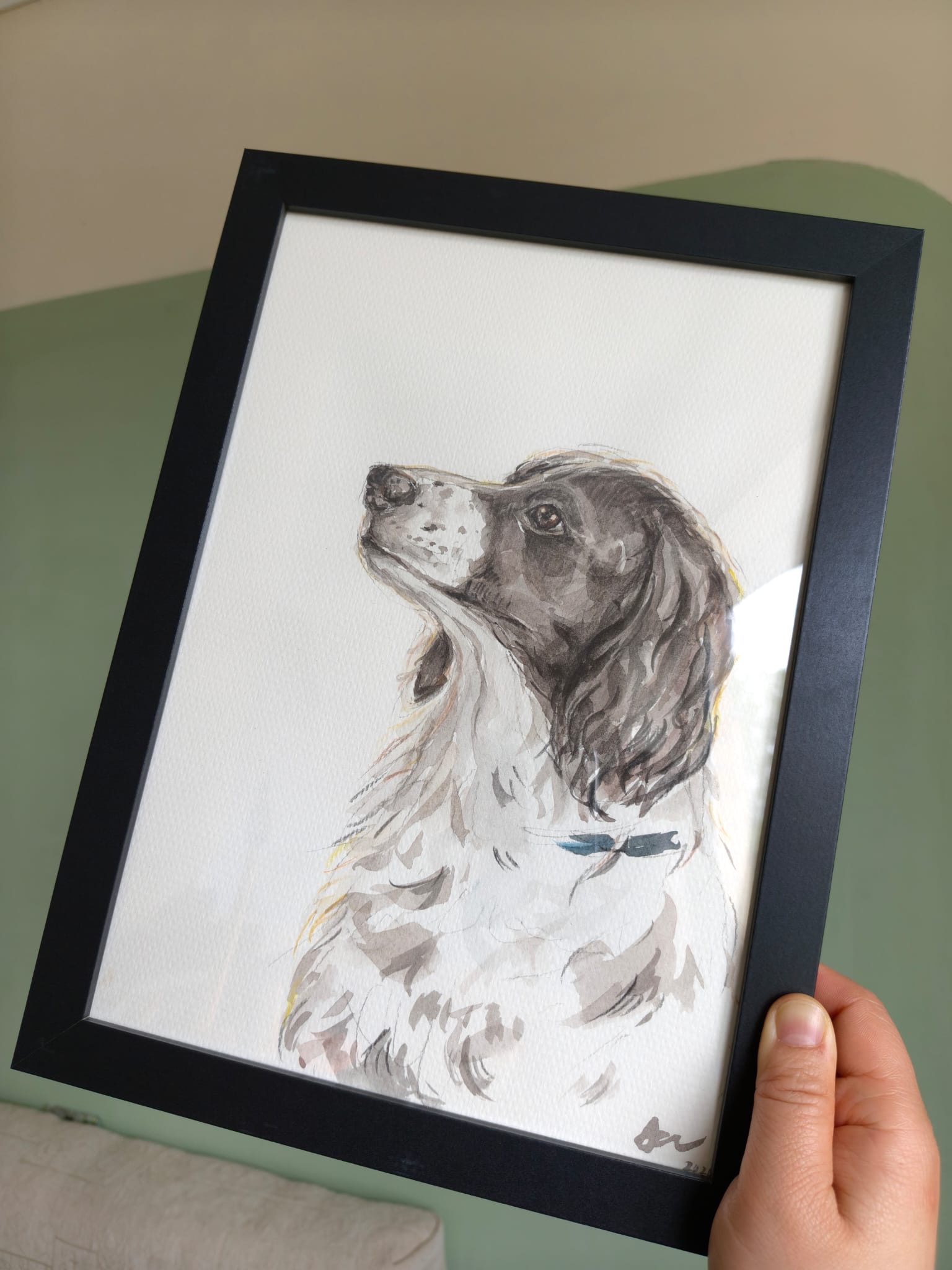 Watercolour & Coloured Pencil